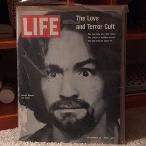 1969 LIFE Magazine Charles Manson